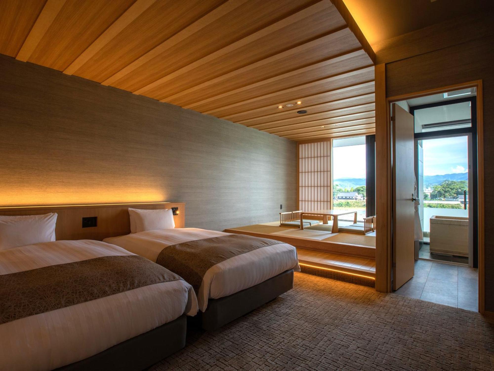 Hitoyoshi Onsen Nabeya Otel Oda fotoğraf